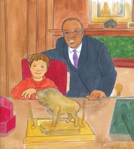 Max Meets the Mayor - Sitting at the Mayor's Desk - Page 23