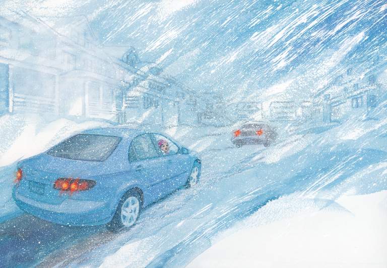 Buffalo Snow - The Blizzard Hits - Pages 8 and 9