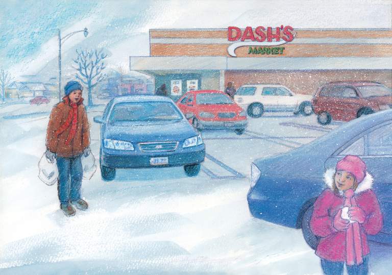 Buffalo Snow - A Storm is Coming - Pages 6 and 7