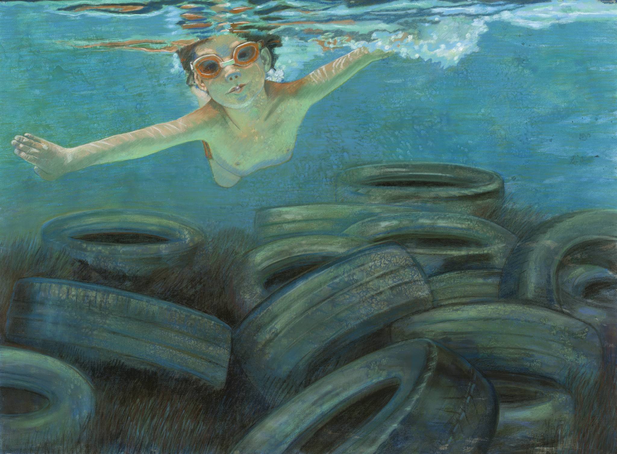 Swimming with Tires