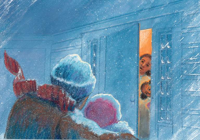 Buffalo Snow - A Door Opens - Pages 14 and 15