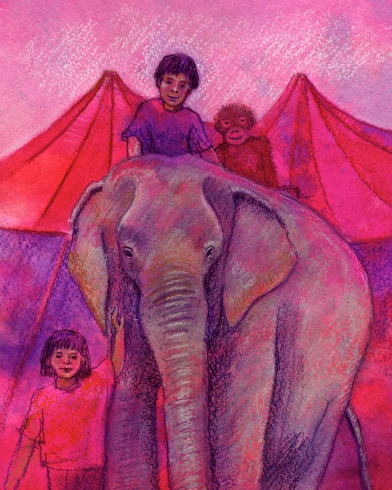 The Magical Rides of Amazing Children, The Elephant Riders